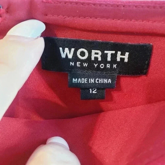 Worth New York Red Skirt - Picture 3 of 7